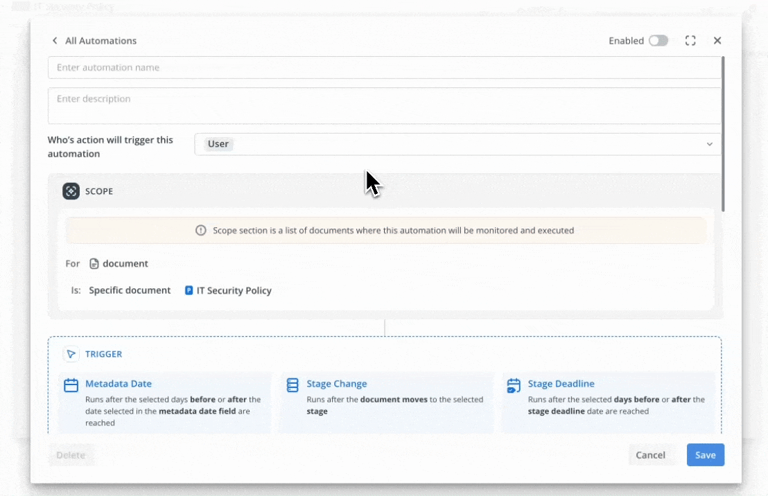 1 Meta Change Trigger