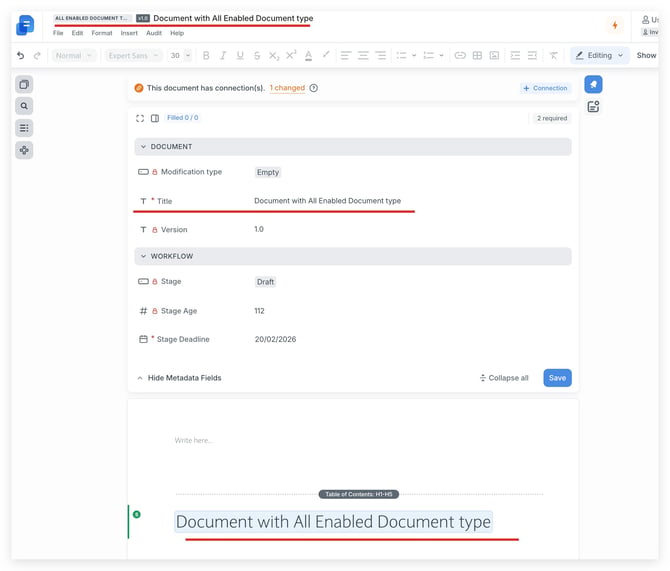 New System Fields DTMT