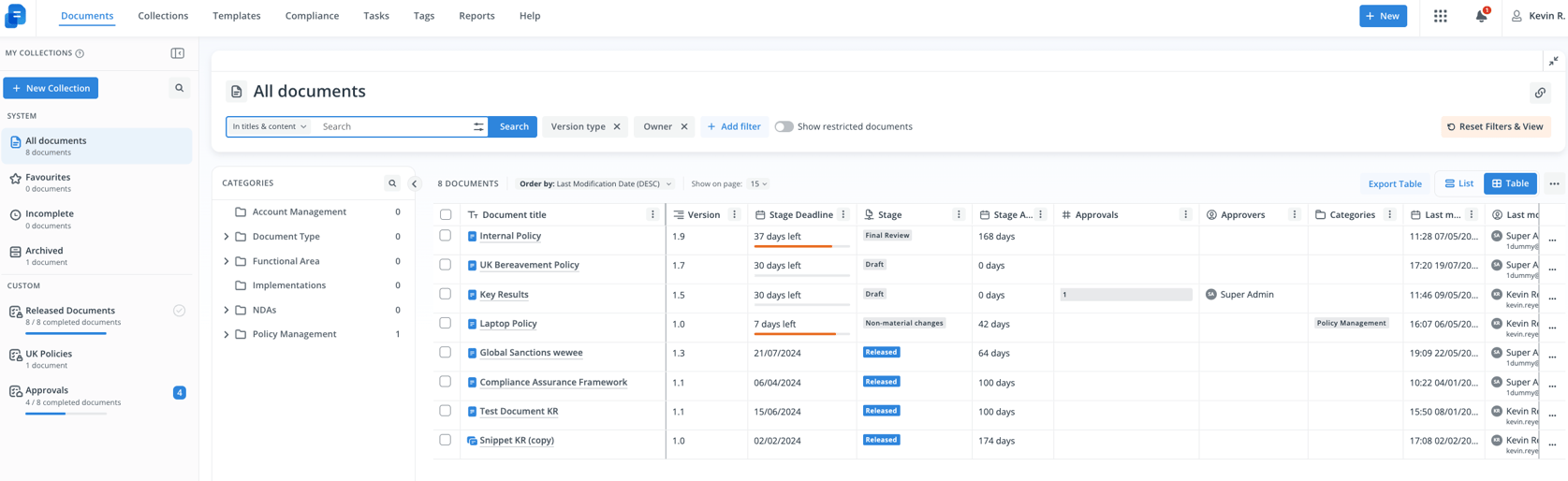 Word Module For Policy Tech Edge Module Overview: Categories